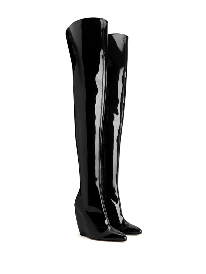 Giuseppe Zanotti Preety 105mm pointed-toe boots outlook