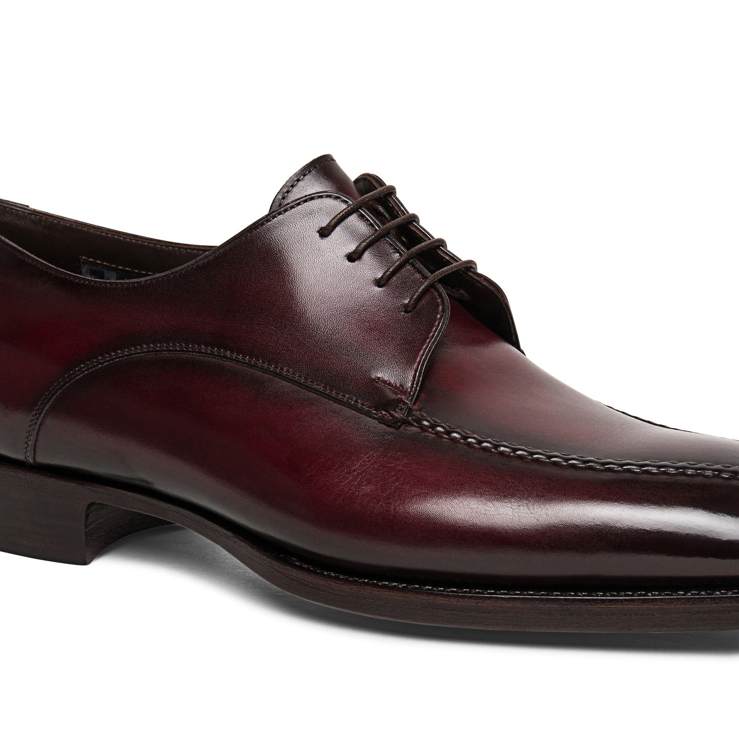 Men’s burgundy leather Limited Edition Derby shoe - 5