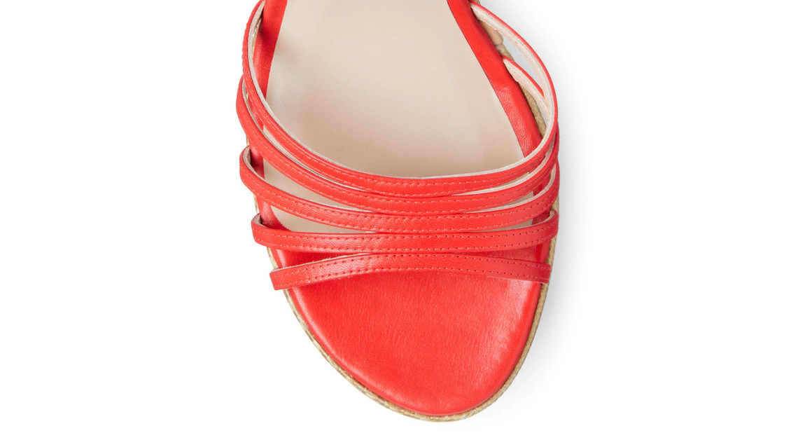 SOIREE STRAPPY WEDGE SANDAL - 6