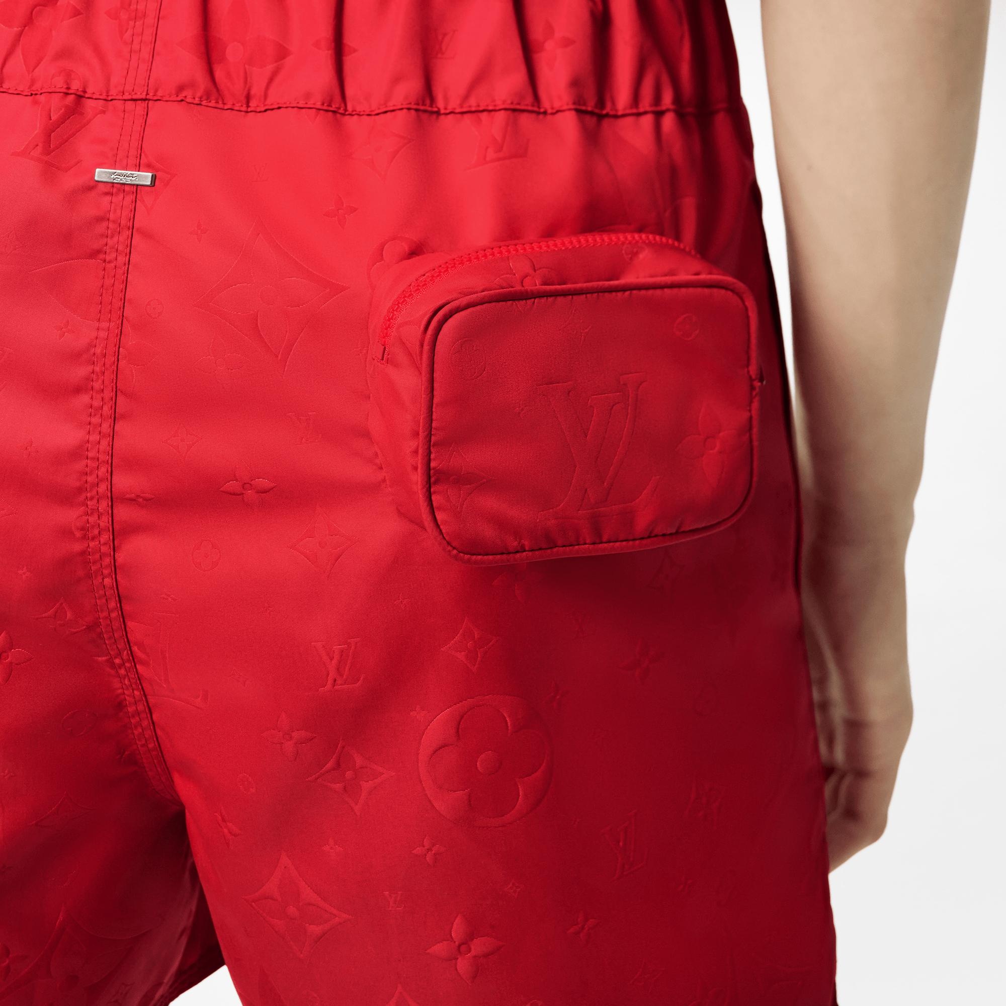 LVSE 3D Pocket Monogram Board Shorts - 4