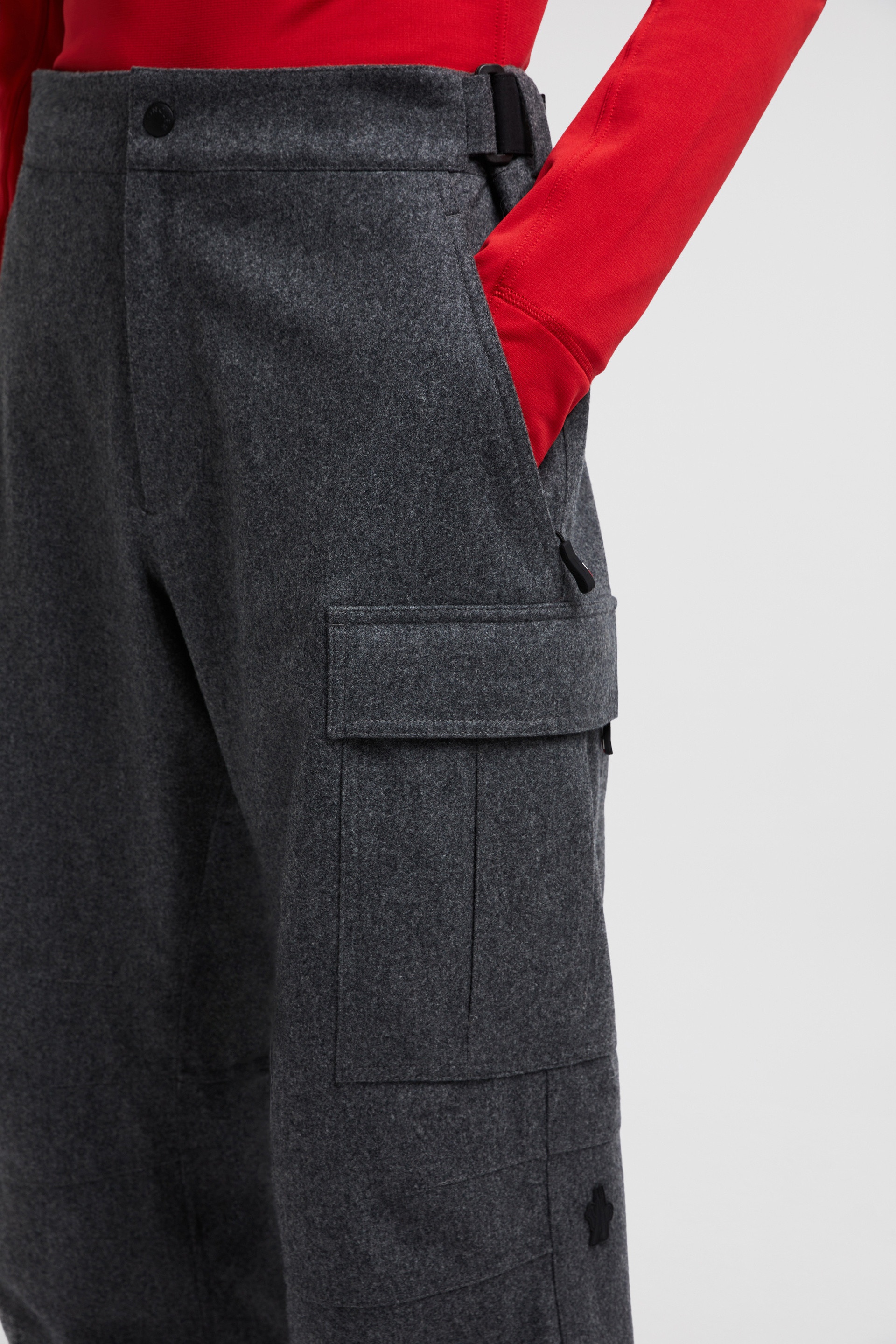 Padded Technical Wool Ski Pants - 4