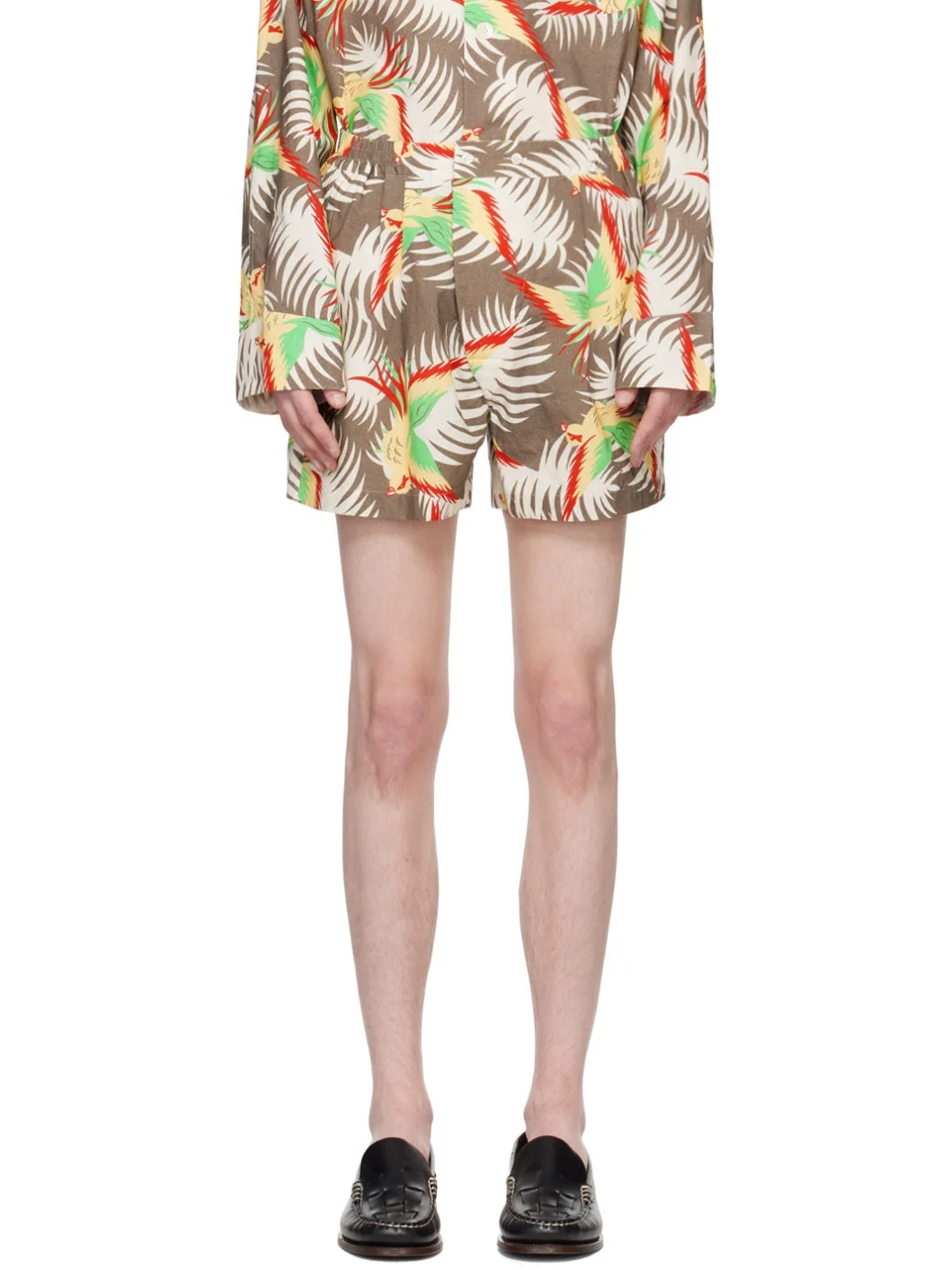 Multicolor Sun Conure Shorts - 1