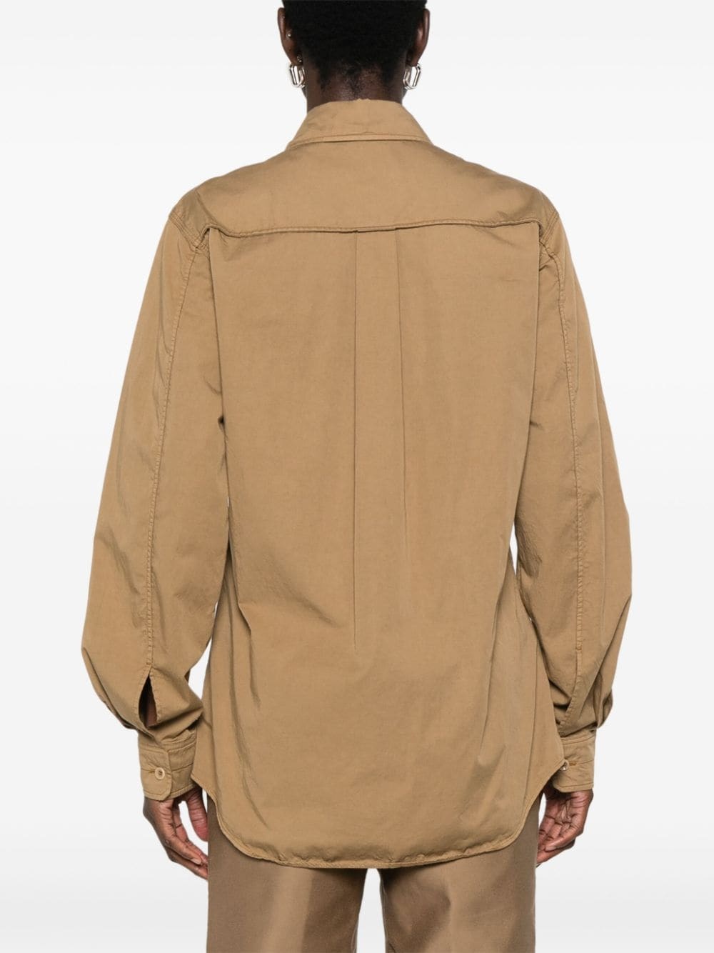 decorative-stitching shirt - 4