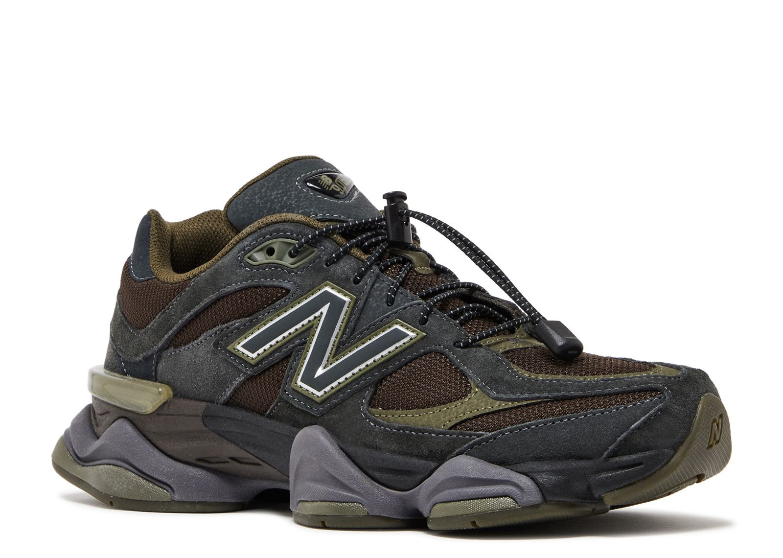 NEW BALANCE 9060 'BLACKTOP DARK MOSS' - 2