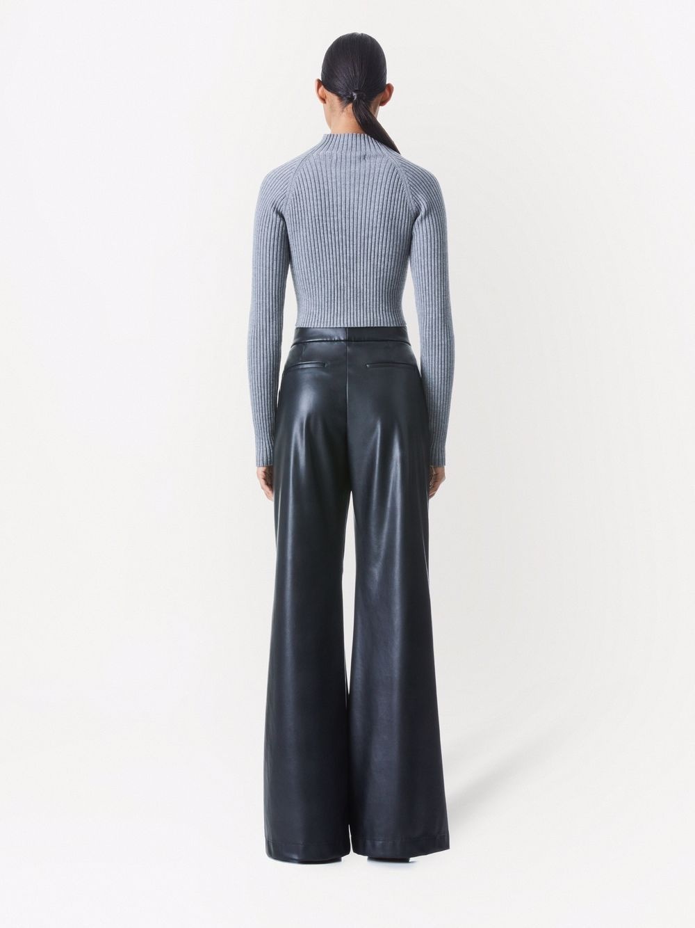 Dylan high-waisted wide trousers - 4