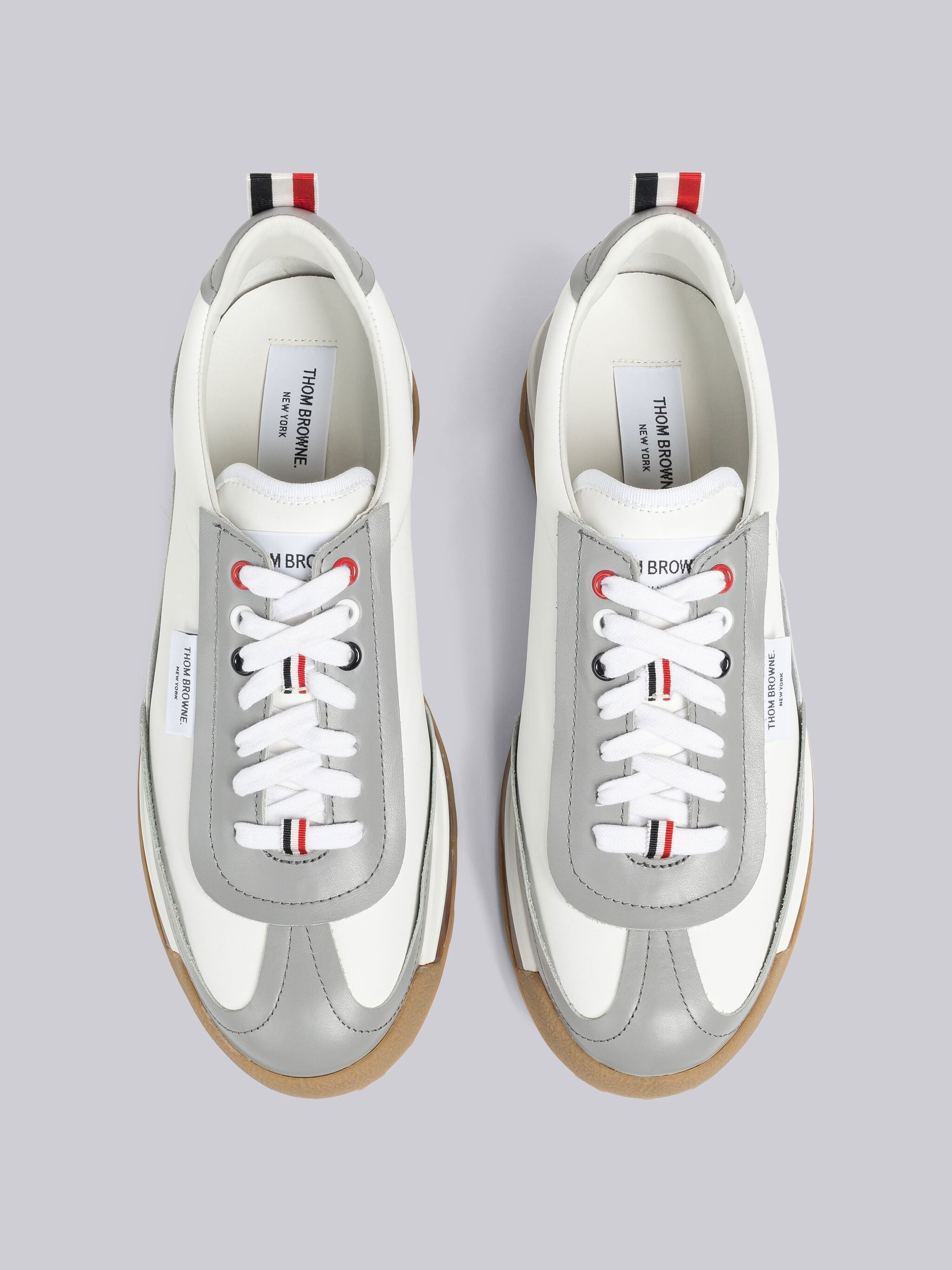 Raw Edge Vitello Calf Clear Sole Tech Runner - 4