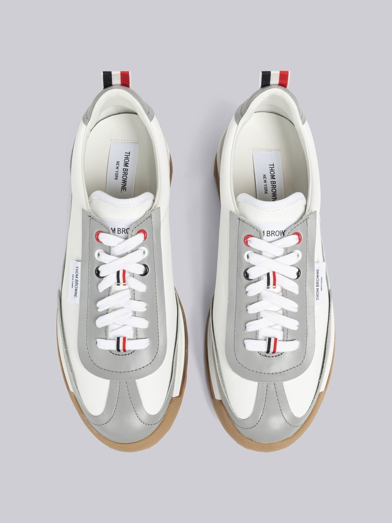 Raw Edge Vitello Calf Clear Sole Tech Runner 4