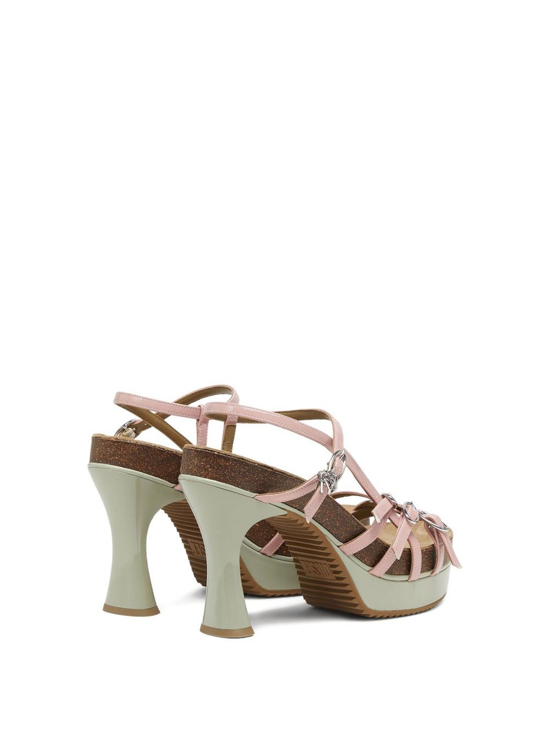 105mm D-Woodstock buckled sandals 3