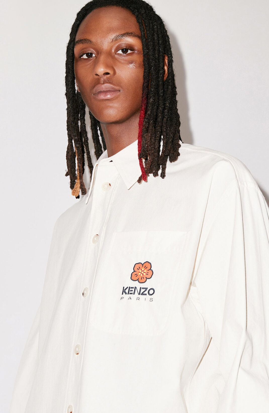 KENZO | BOKE FLOWER CREST OVERSIZED SHIRT シャツ KENZO 'BOKE FLOWER' Crest oversized shirt | REVERSIBLE