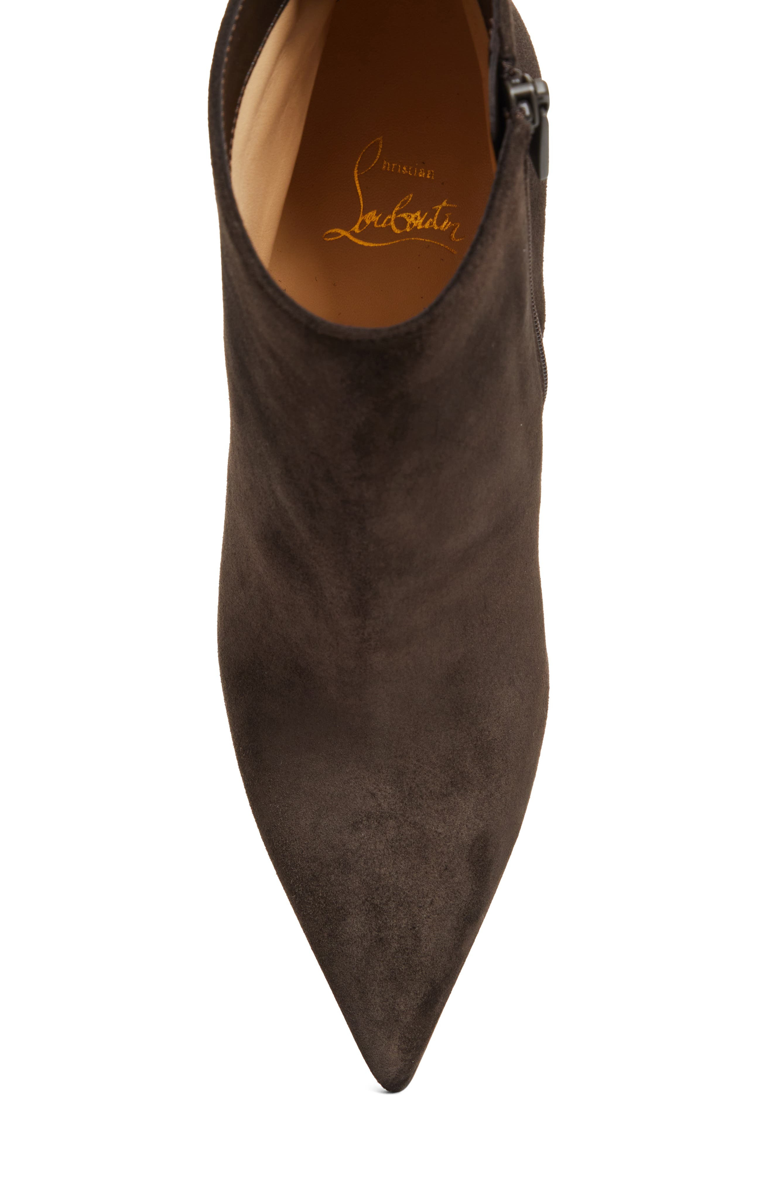Christian Louboutin Vibella Pointed Toe Bootie in 7164  Cafe at Nordstrom - 5