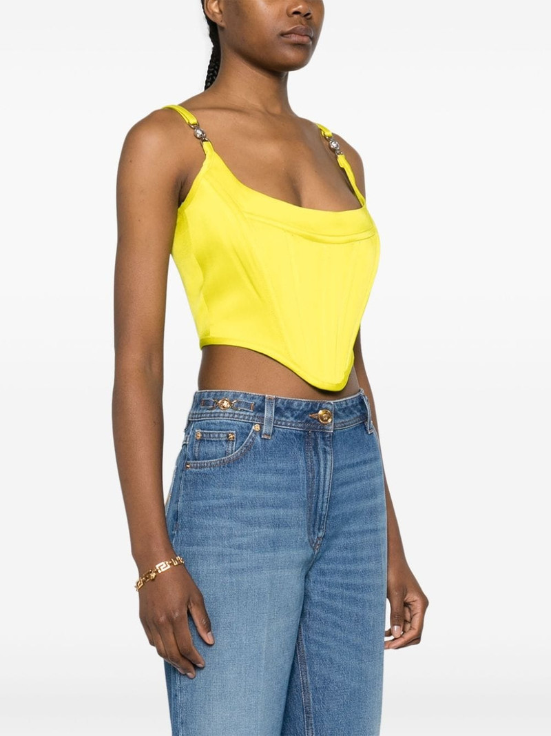 Medusa '95 satin corset top 3