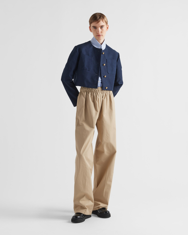 Prada Poplin pants outlook