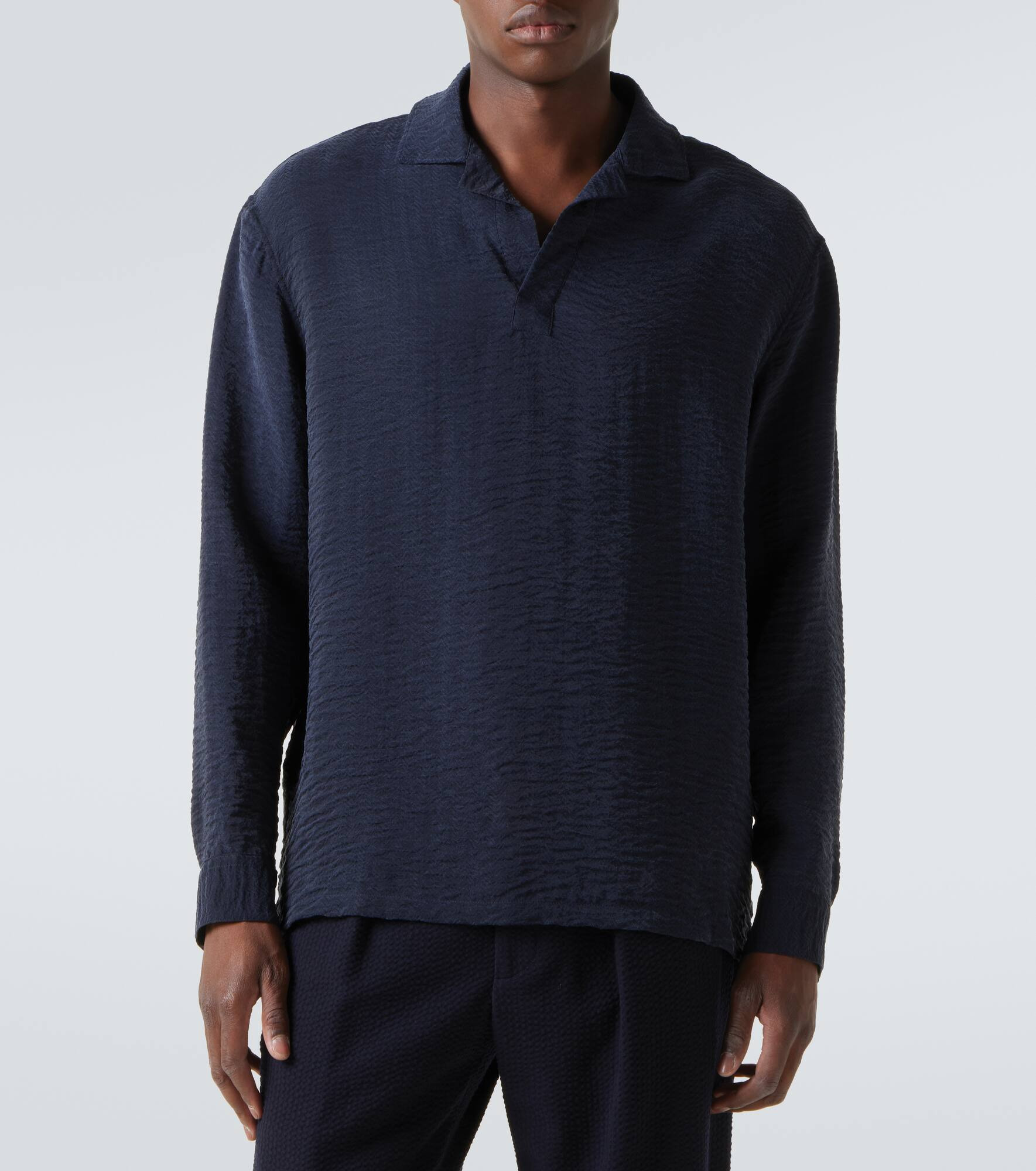 Jacquard polo shirt - 3