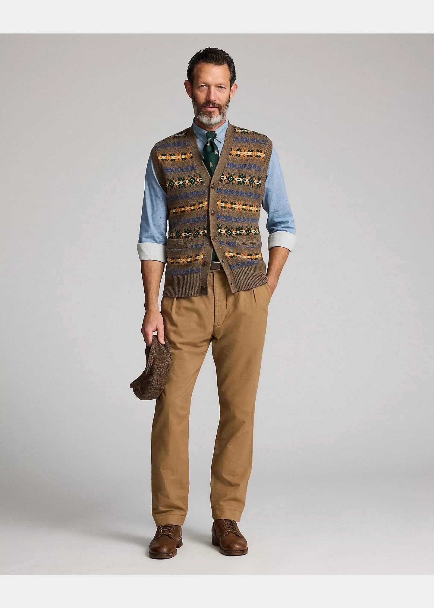 Fair Isle Wool-Blend Sweater Vest - 2
