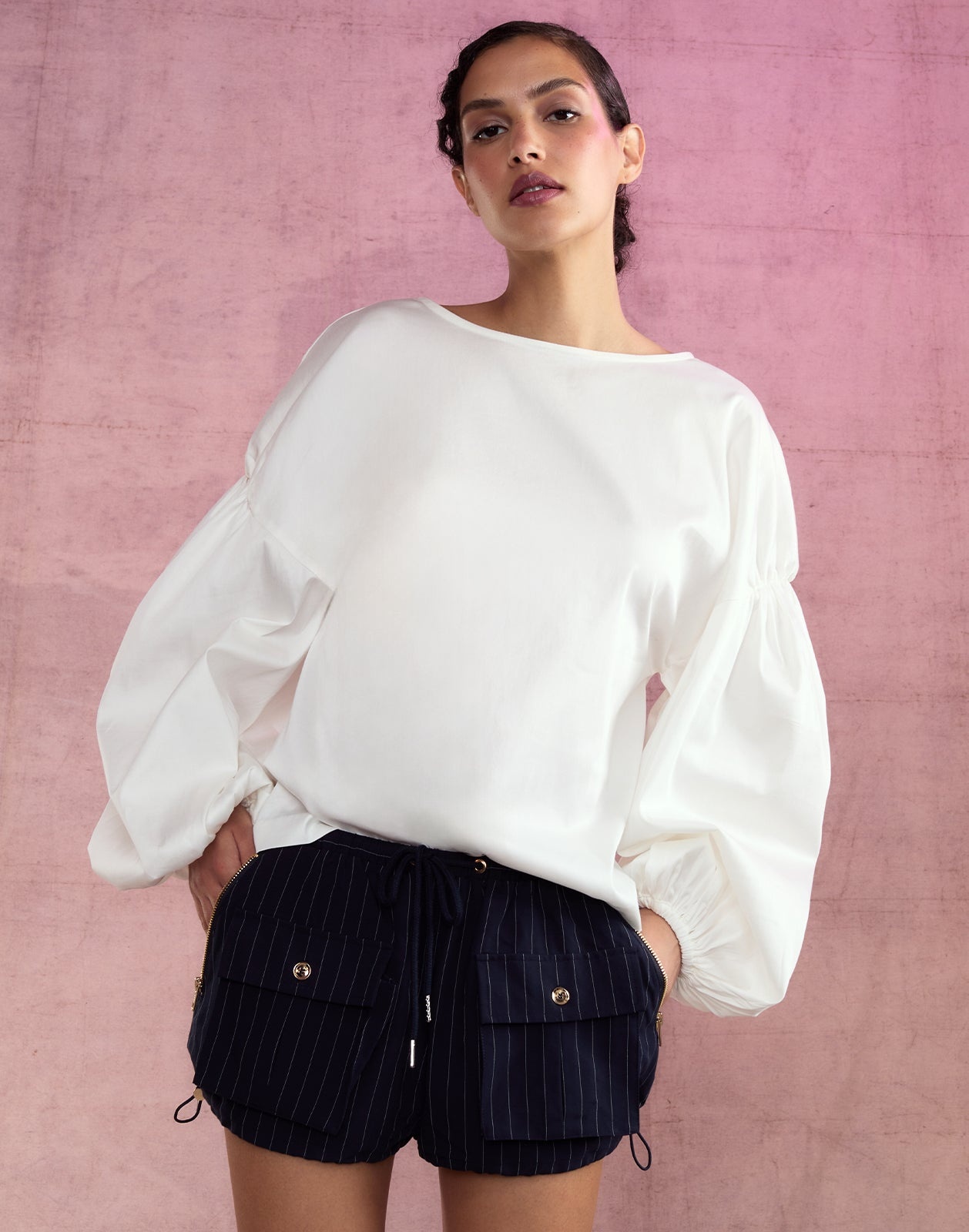 Geneva Cotton Blouse - 7