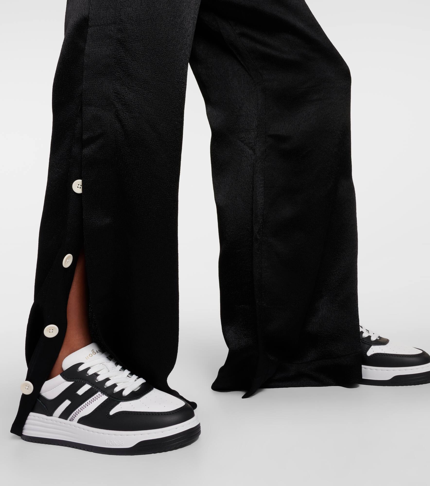 H630 leather sneakers - 4
