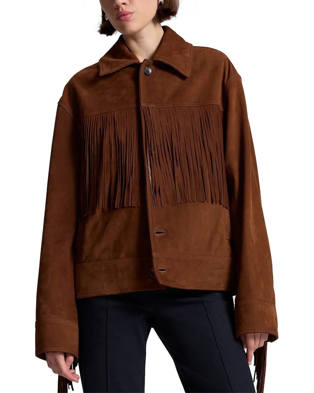 A.L.C. Wren Leather Jacket - 1