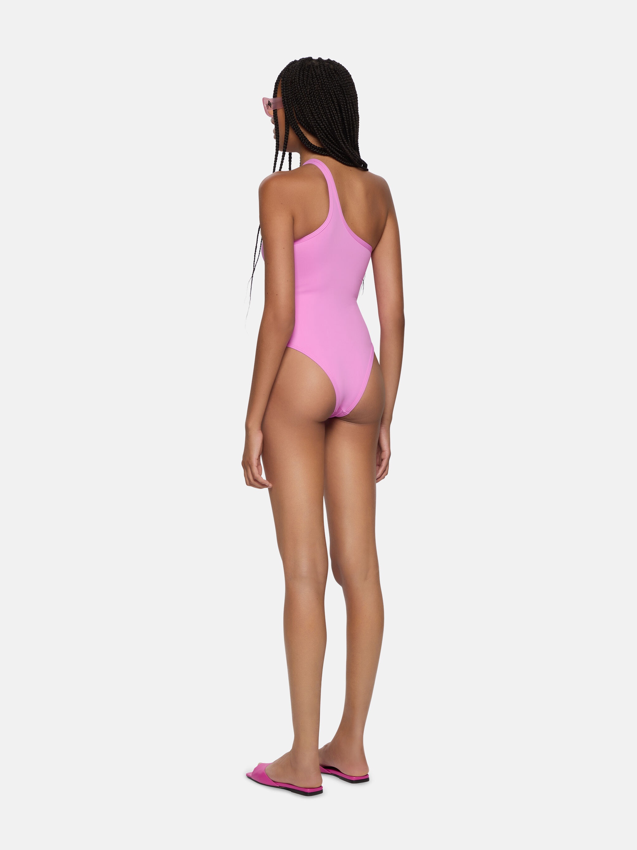 HOT PINK ONE PIECE - 4