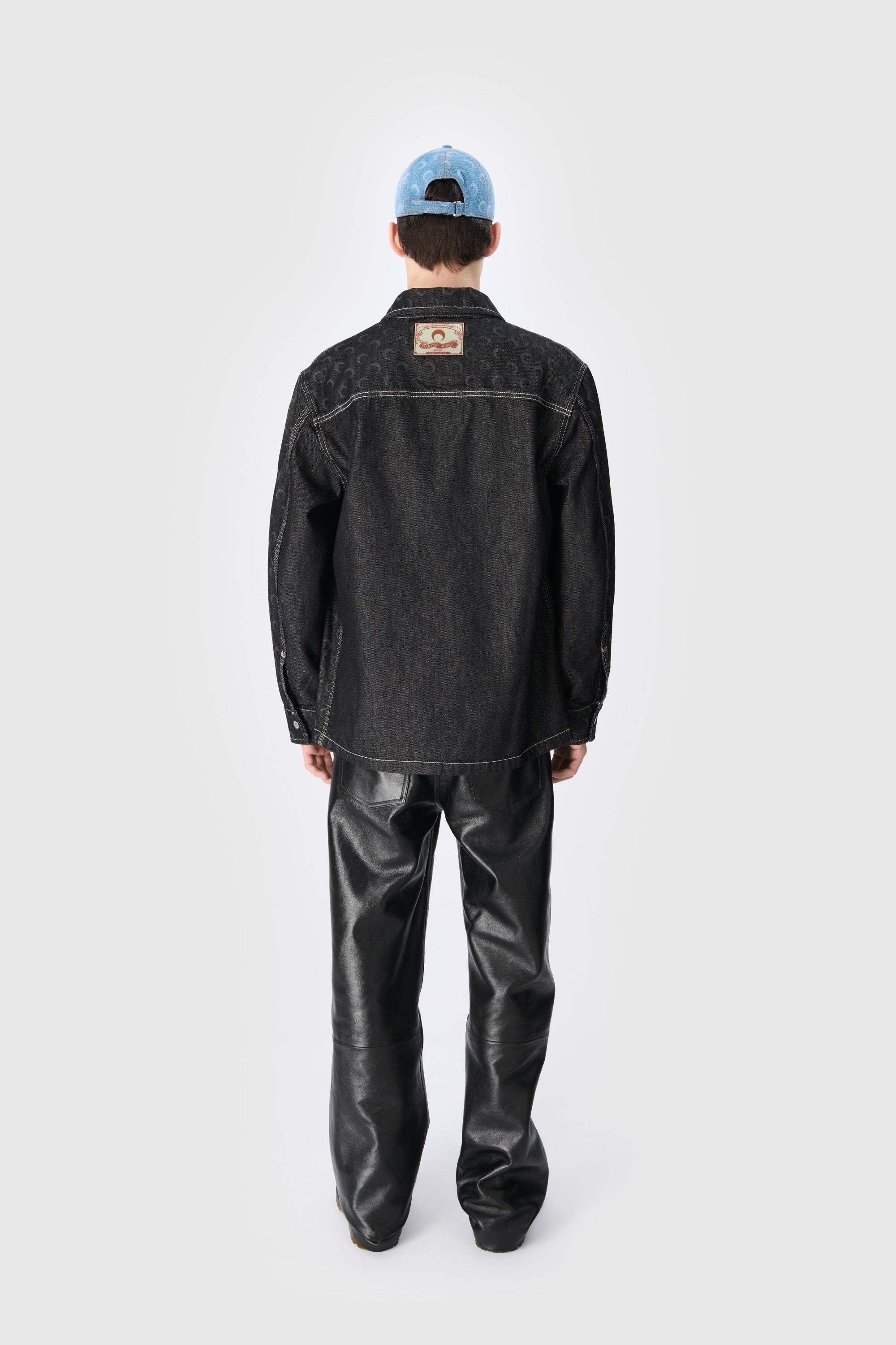 Moon Laser Denim Overshirt - 2