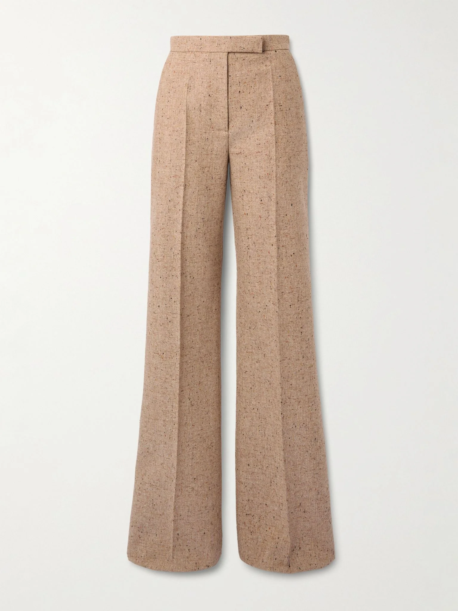 Wool wide-leg pants Beige - 1