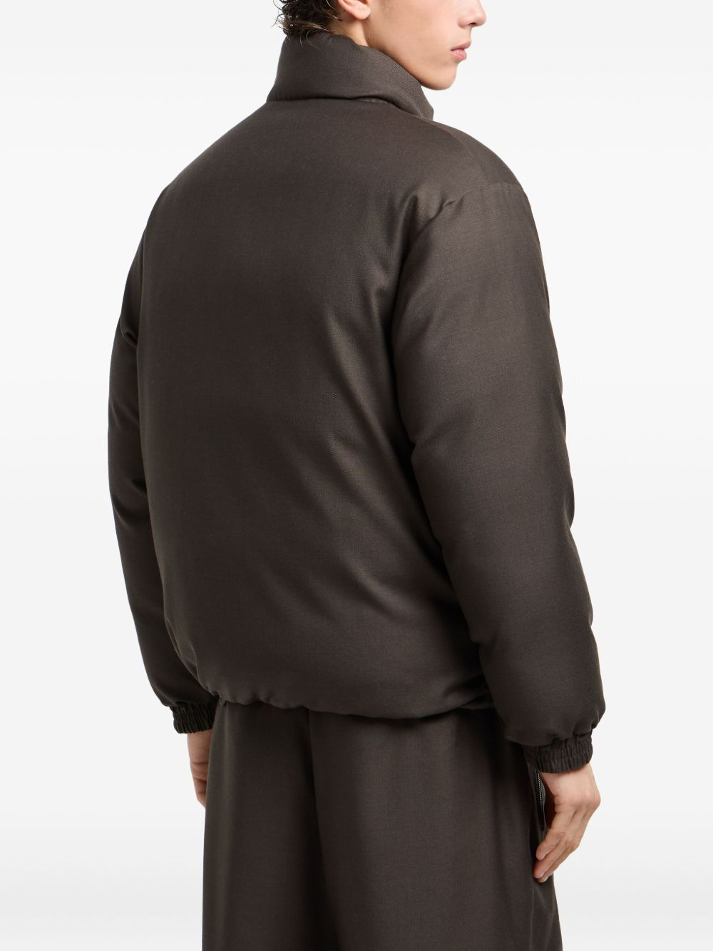 reversible high-neck padded jacket - 3
