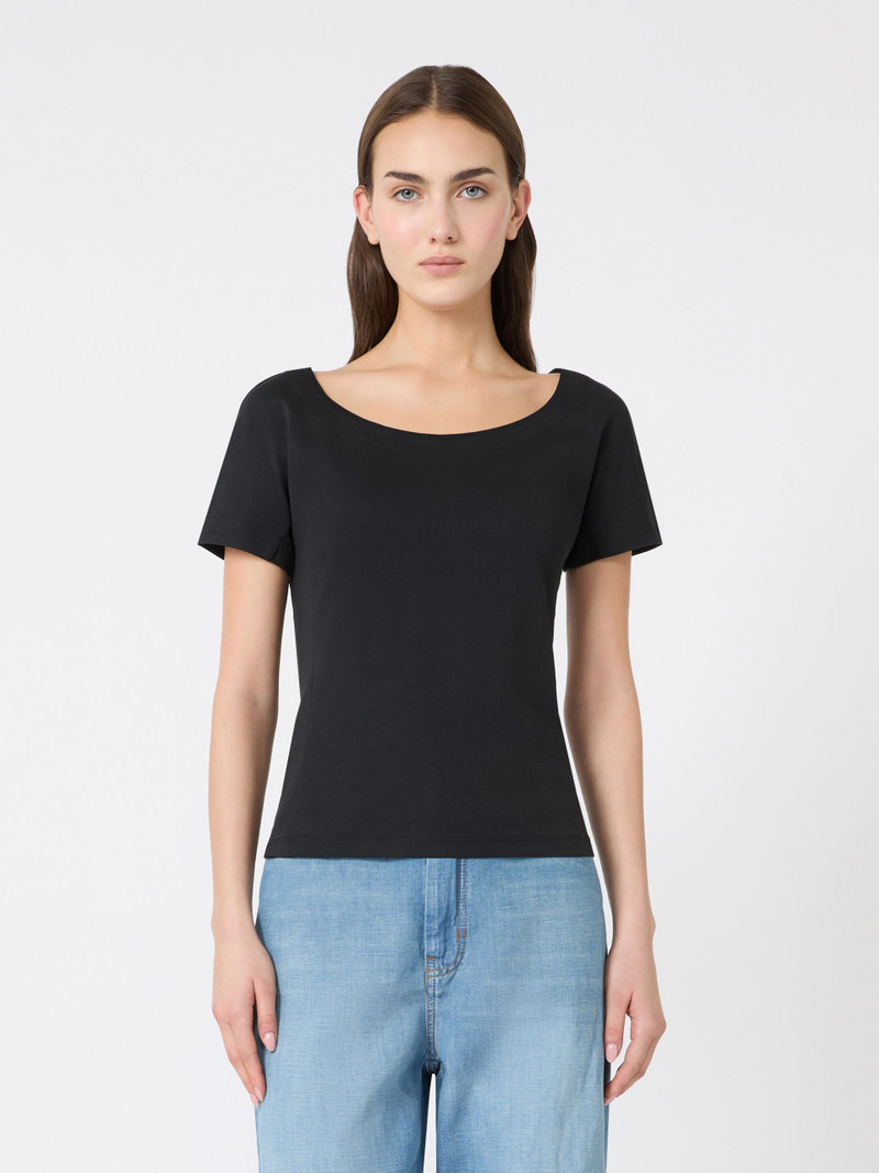 MULTIG Fitted jersey top - BLACK 3