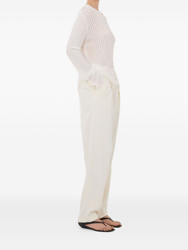 Hedora semi-sheer ribbed jumper 3