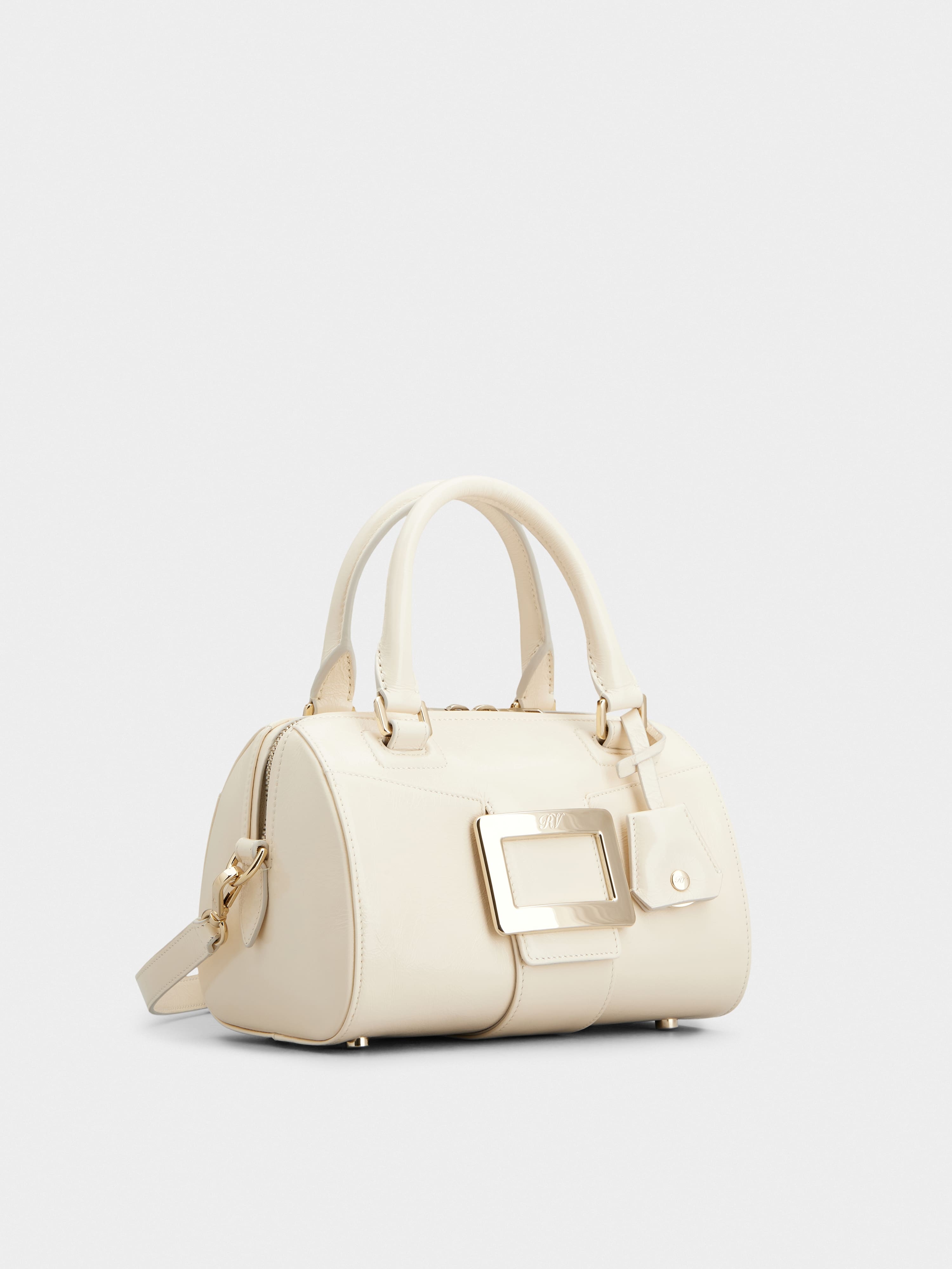 Belle Vivier Mini Bowling Bag in patent leather - 3