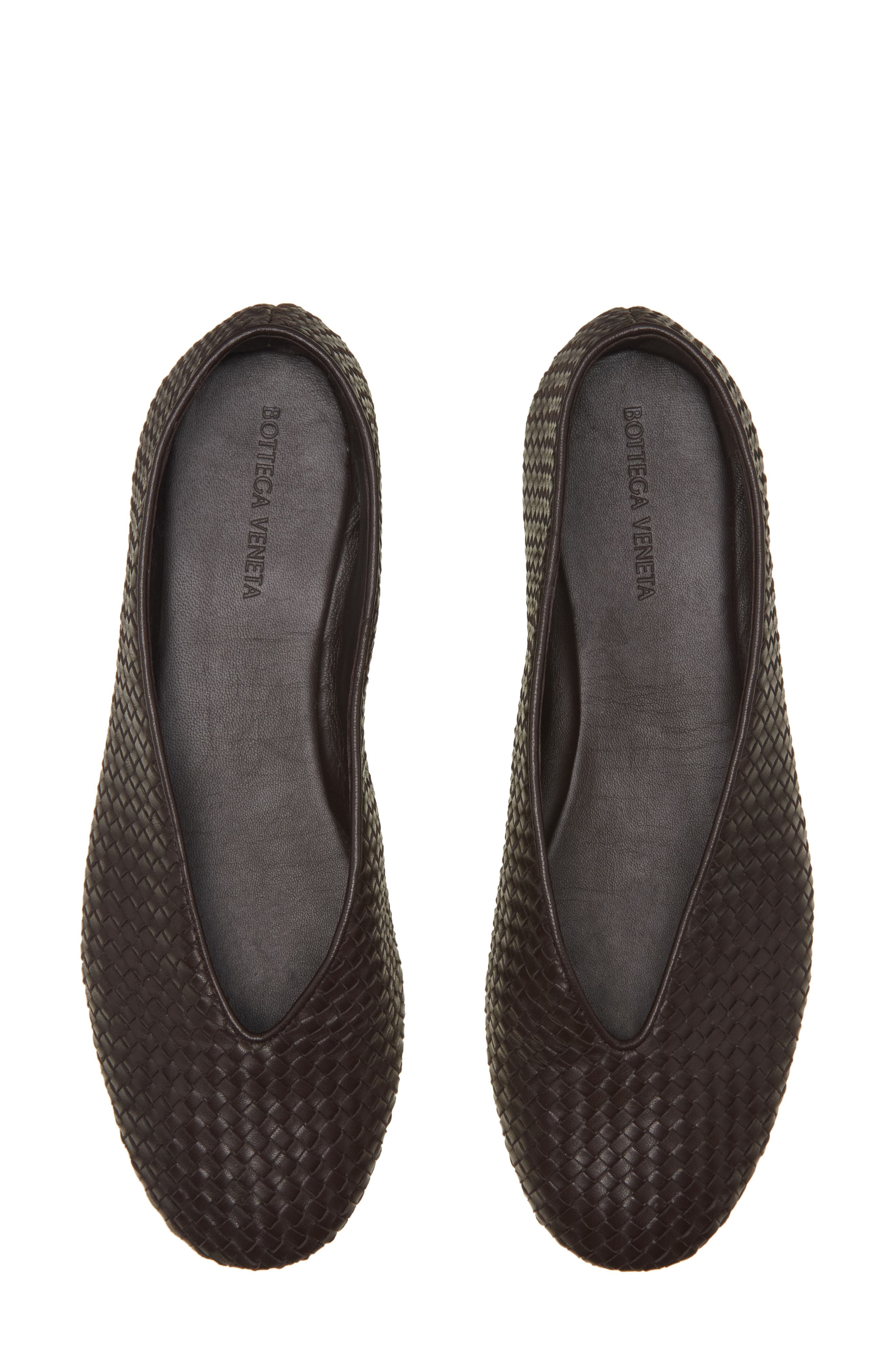 Bottega Veneta Lagoon Intrecciato Ballet Flat in 2113 Fondant at Nordstrom - 5