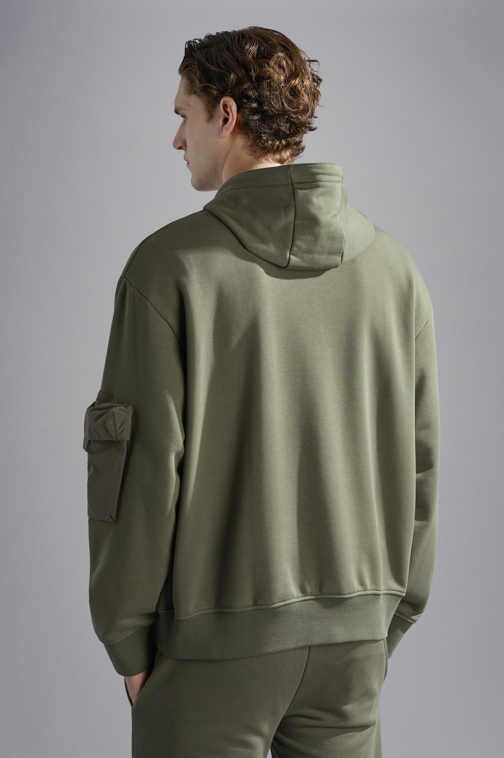 ACTIVE FLEECE COTTON HOODIE - 3