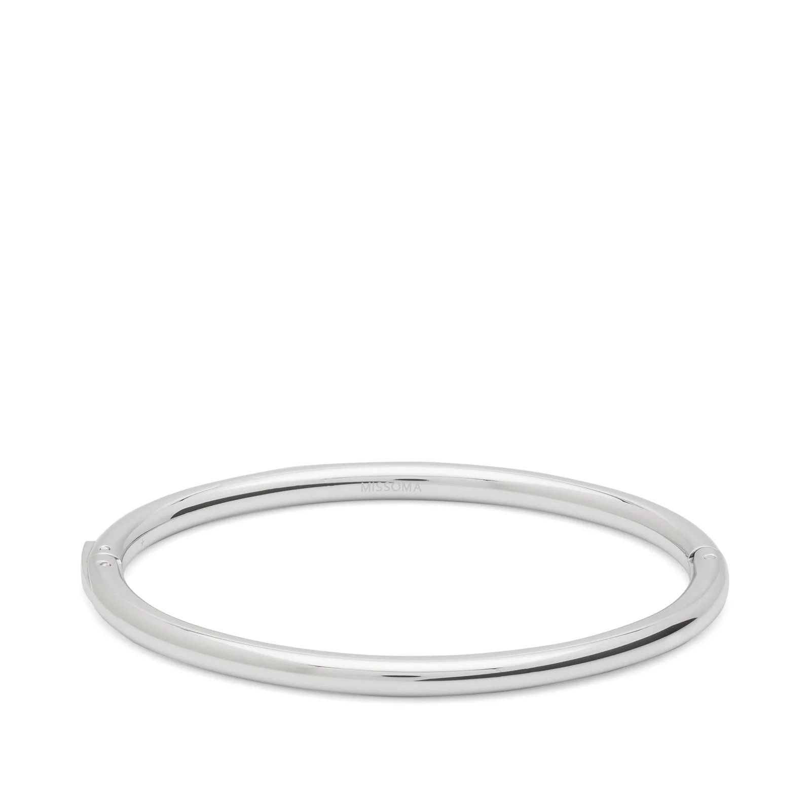 Missoma Classic Round Hinged Bangle Bracelet - 1