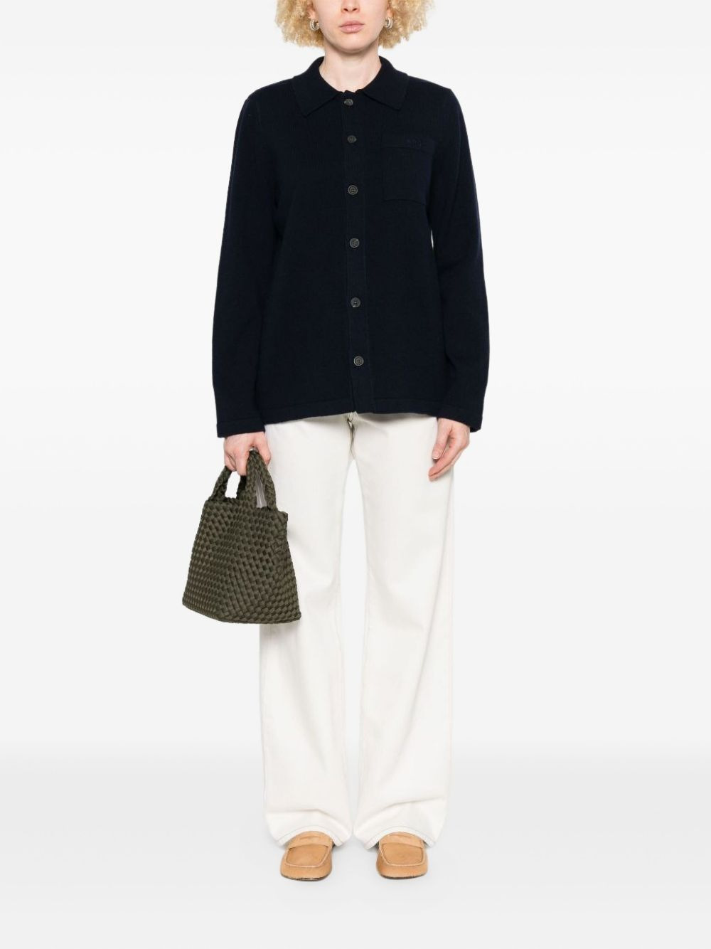 buttoned wool jacket - 2