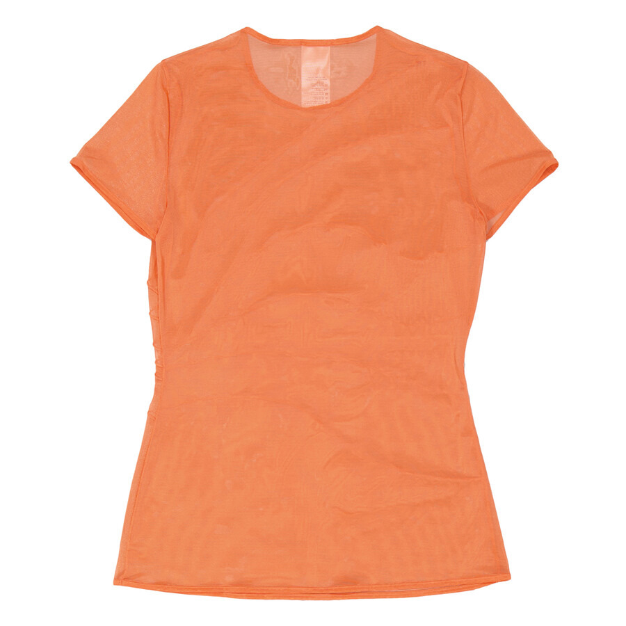 Wolford Ladies Flamingo Tuck Sheer Soft Tulle Shirt - 6