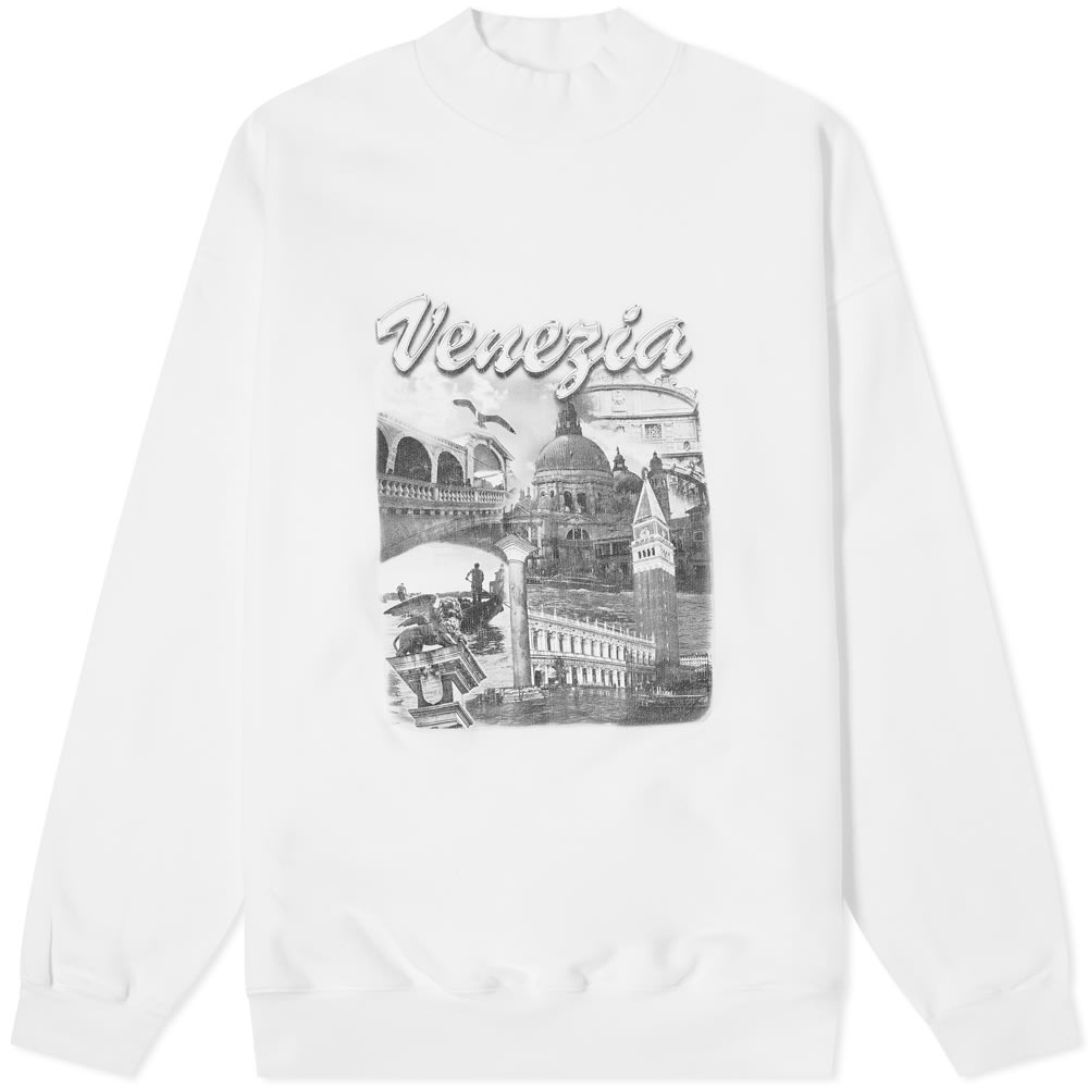 Balenciaga Venezia Print Crew Sweat - 1