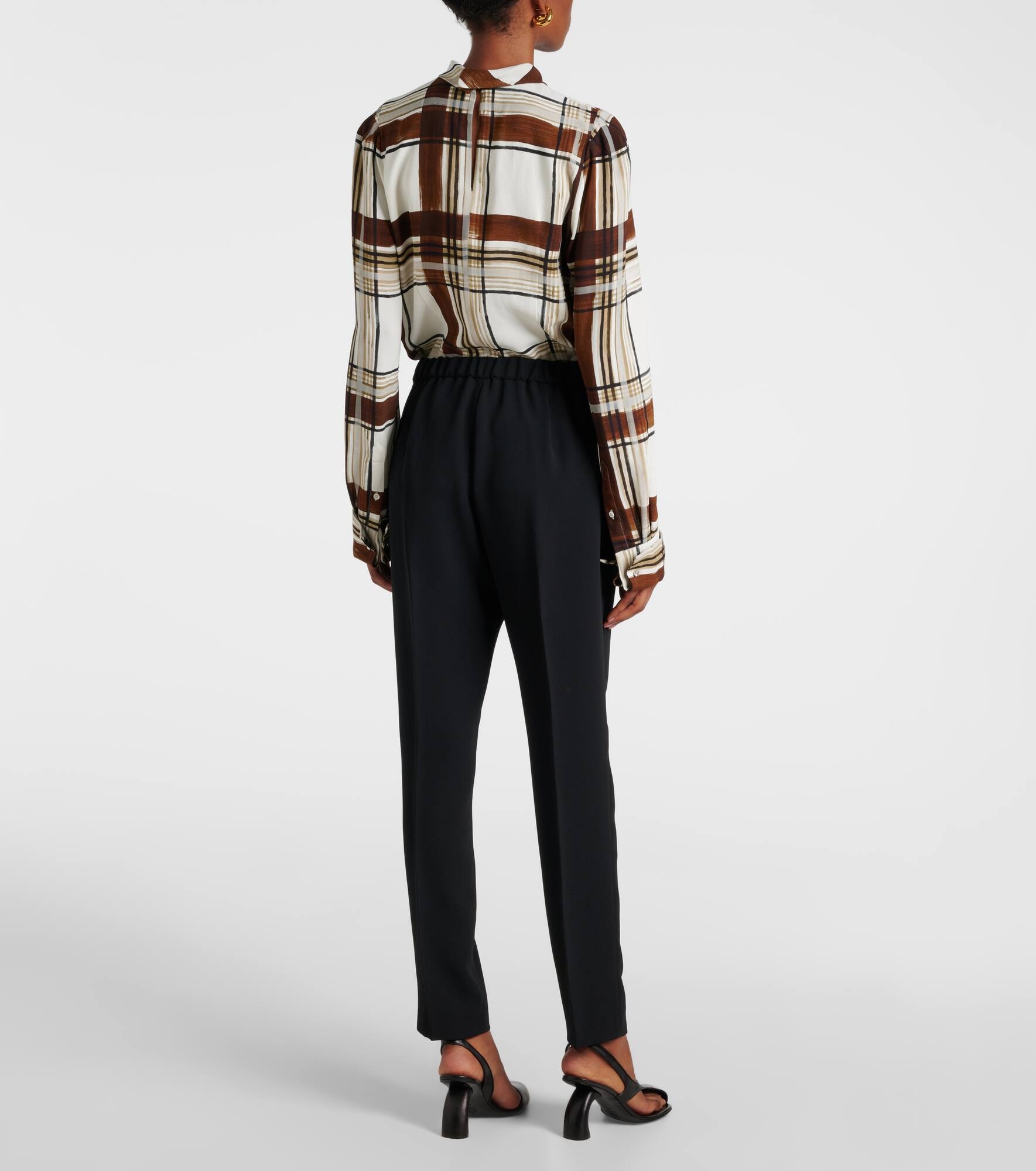 Pleated slim pants - 3