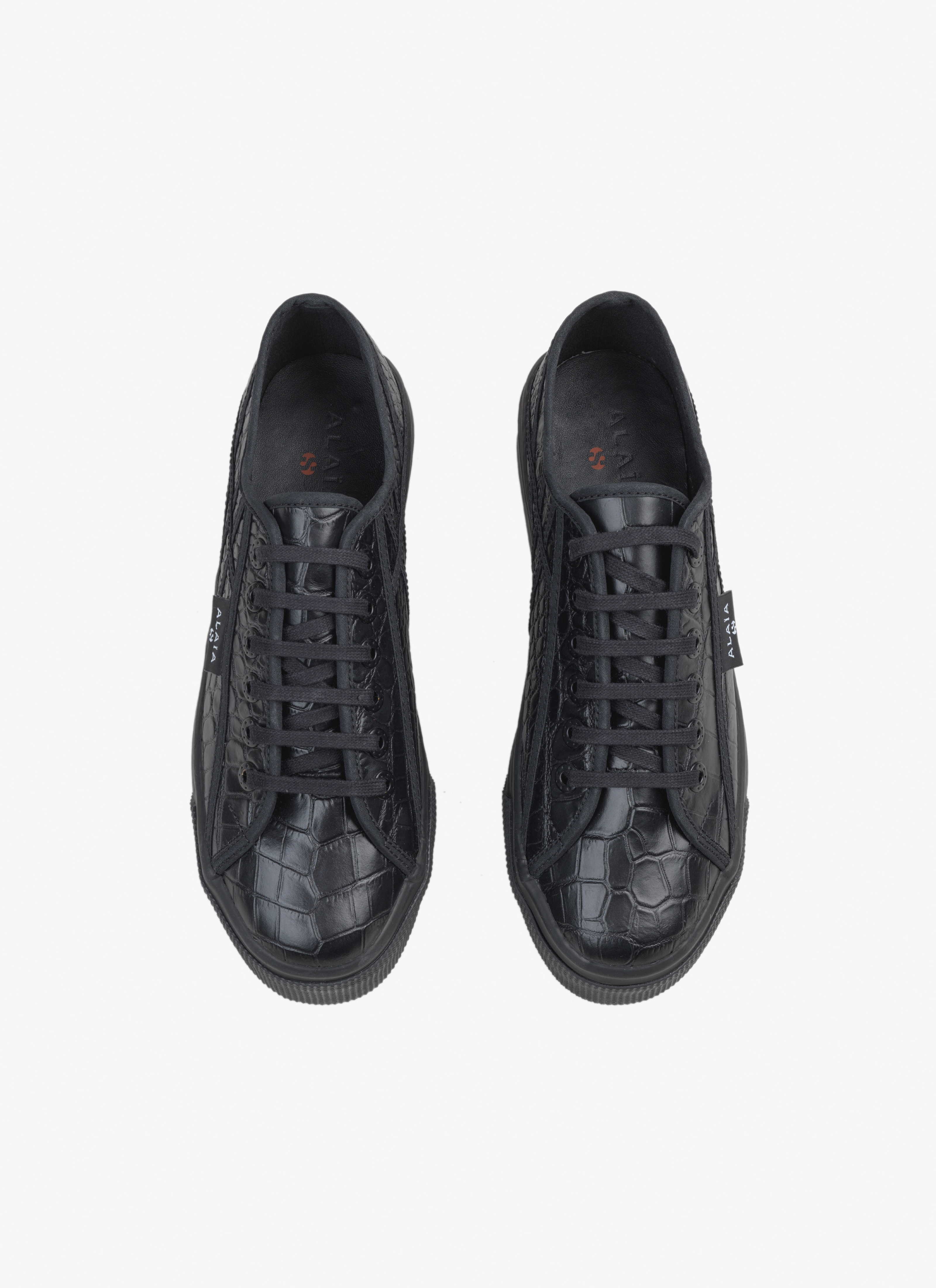 SUPERGA PLATFORM SNEAKERS IN CALFSKIN - 2