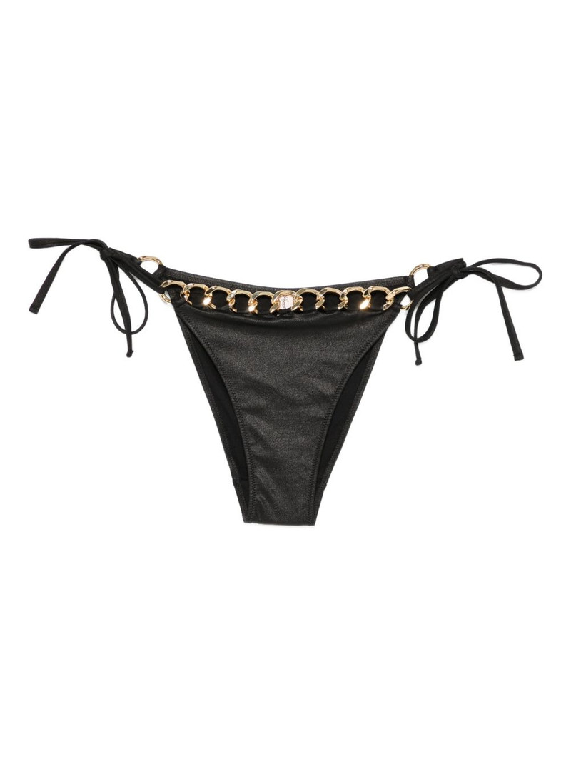 chain-embellished bikini bottom 1