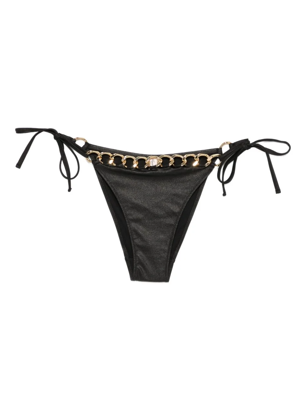 chain-embellished bikini bottom - 1