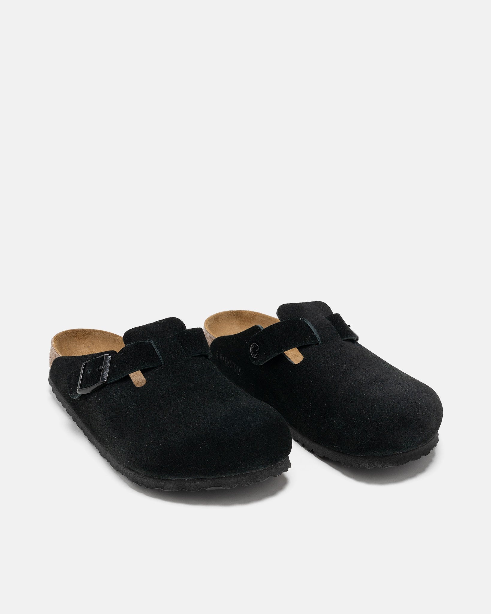 Boston Soft Footbed Black Suede - 2