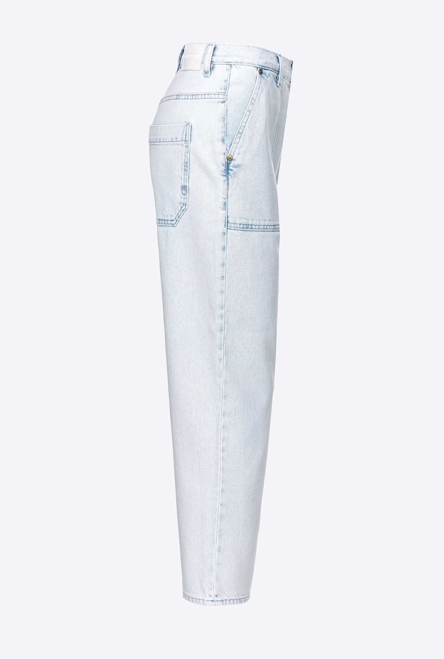 LIGHT-COLOURED CHINO-STYLE JEANS - 7