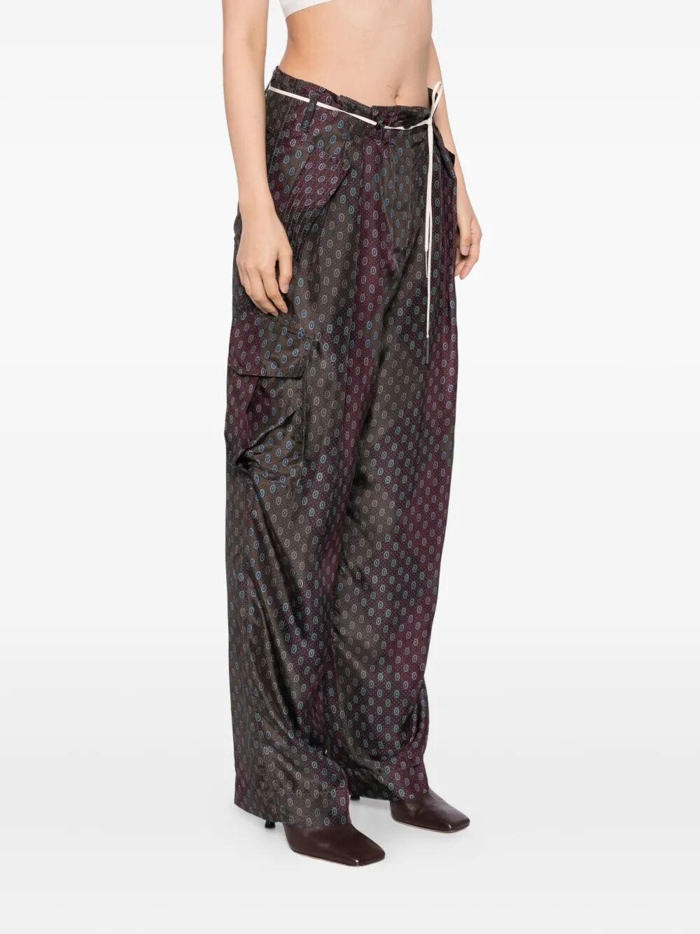 Dries Van Noten Women "Polk" Pants - 7