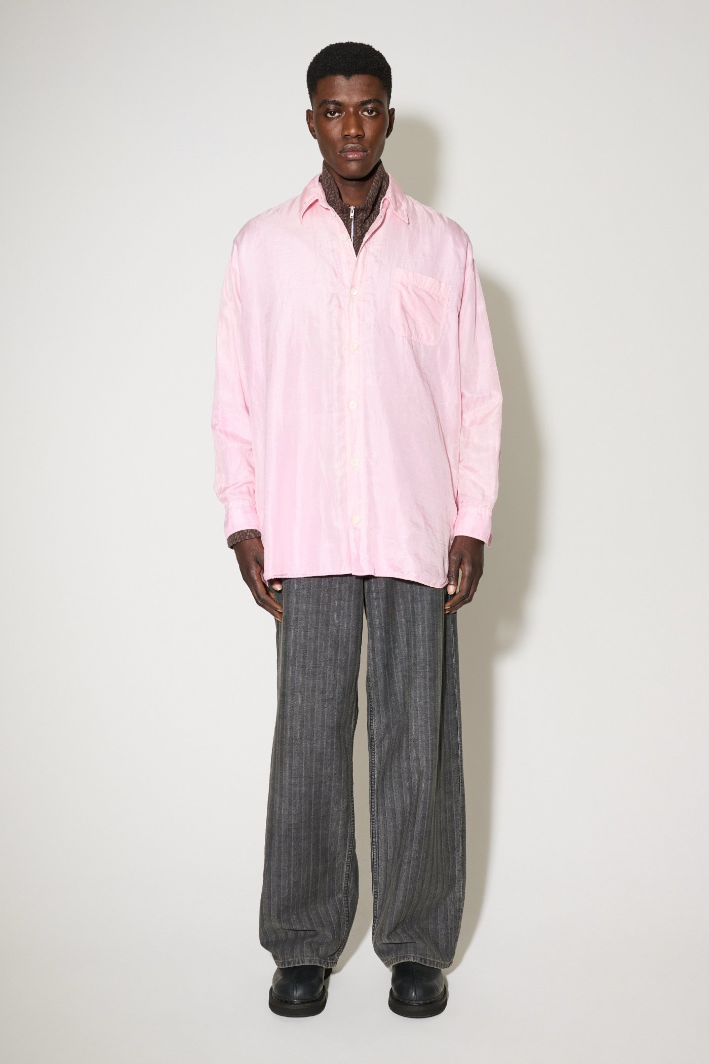 Darling Shirt Baby Pink Cotton Silk - 2