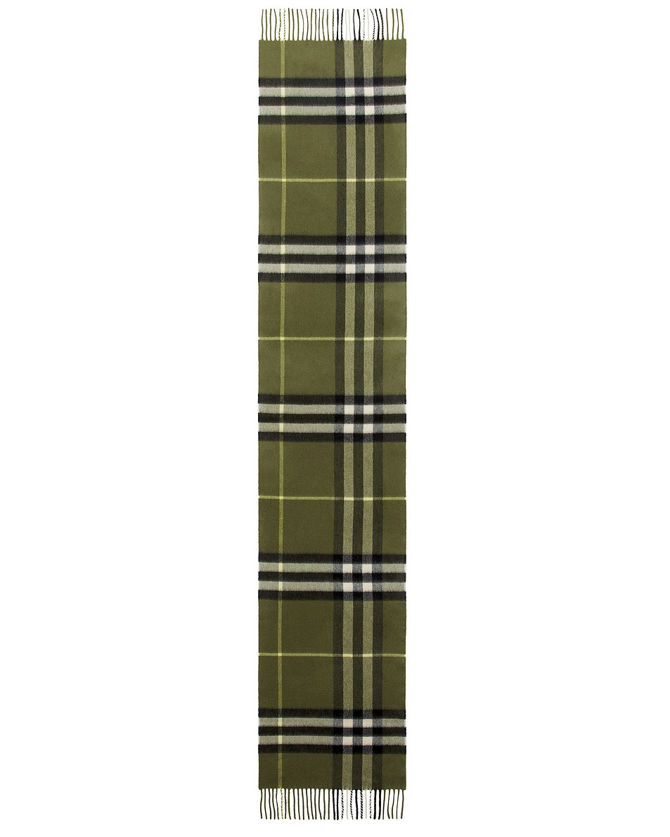 168x30 Giant Check Cashmere Scarf - 2