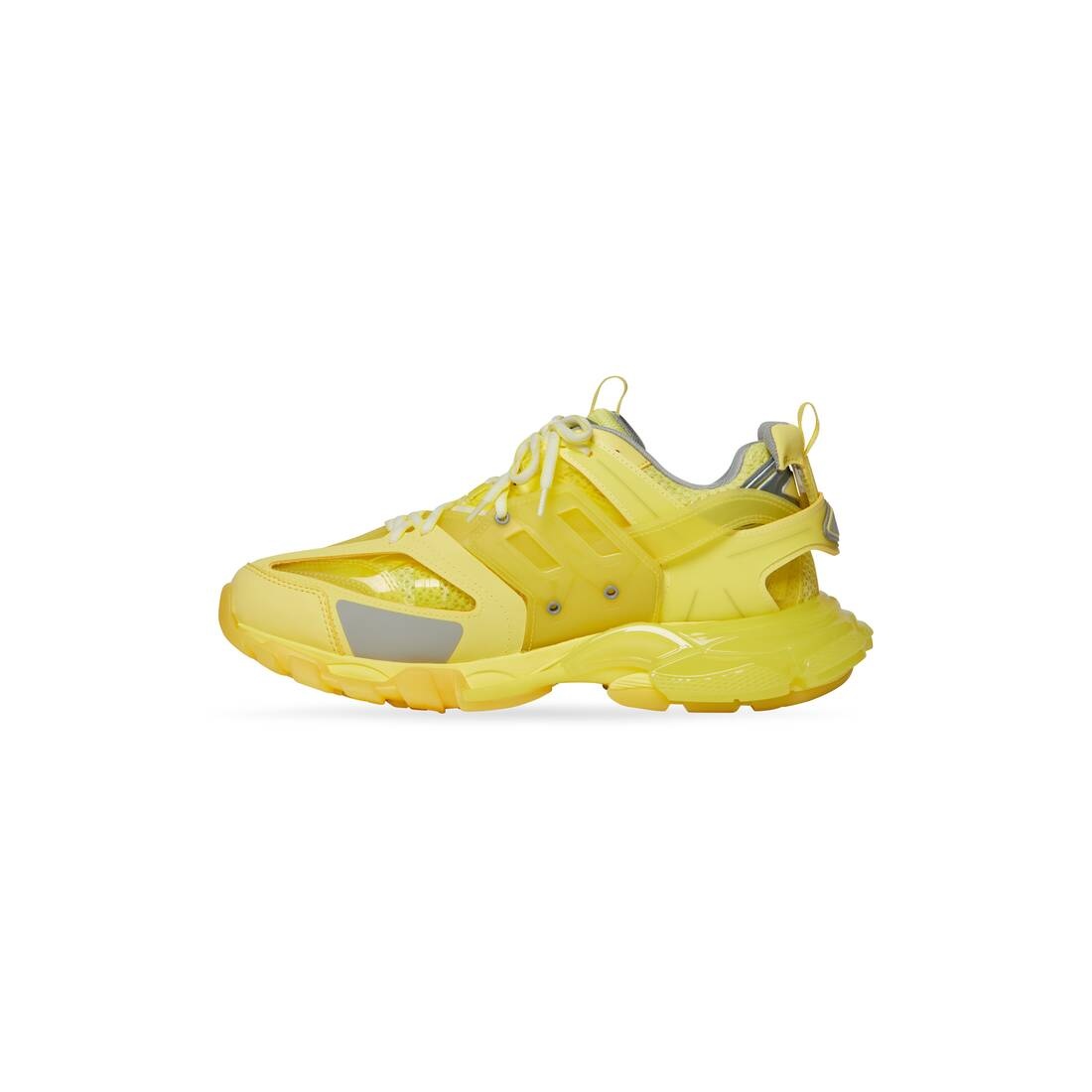 Men's Track Sneaker Clear Sole  in Yellow - 4