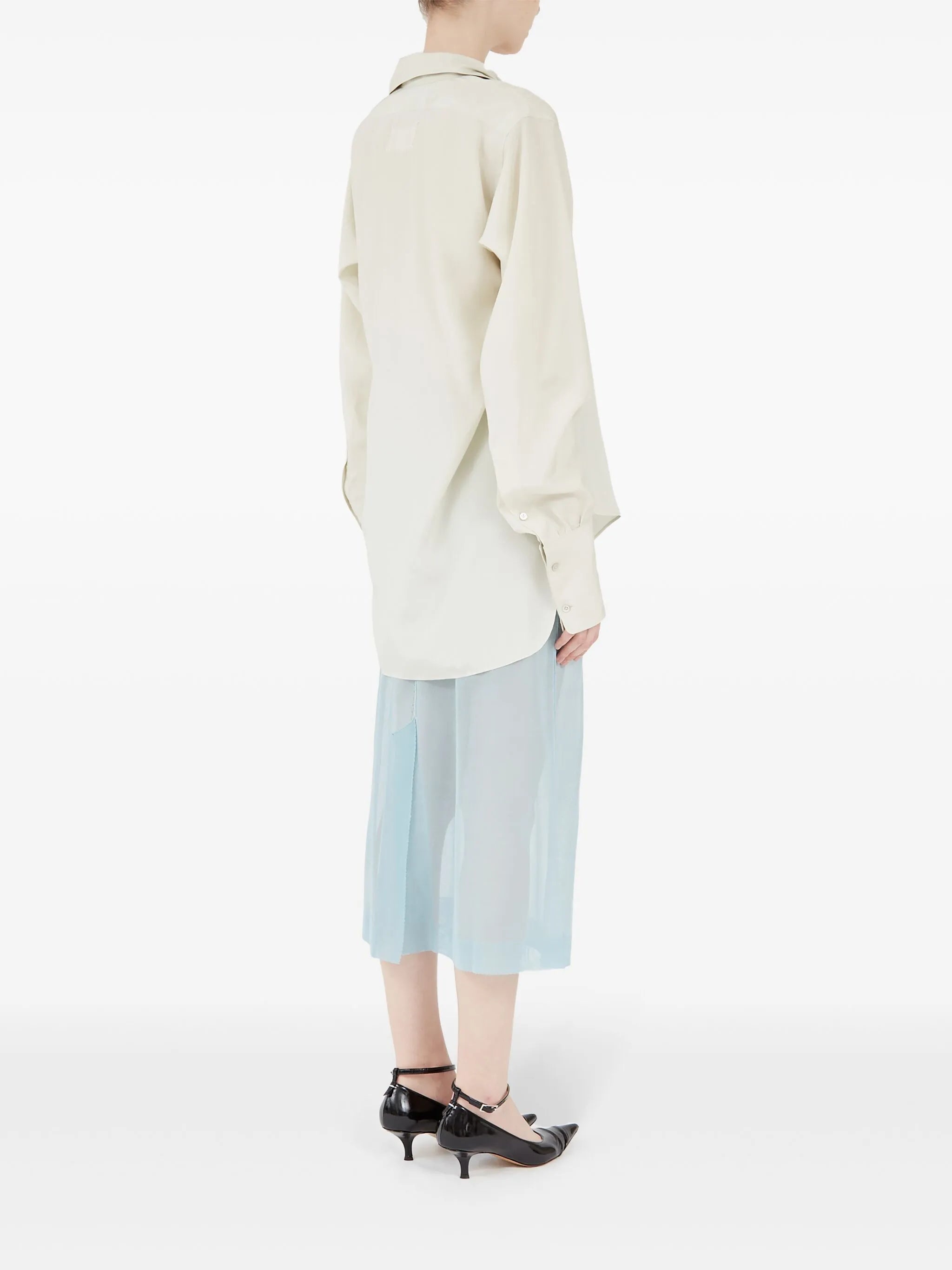Long-sleeve Buttoned Shirt - 5