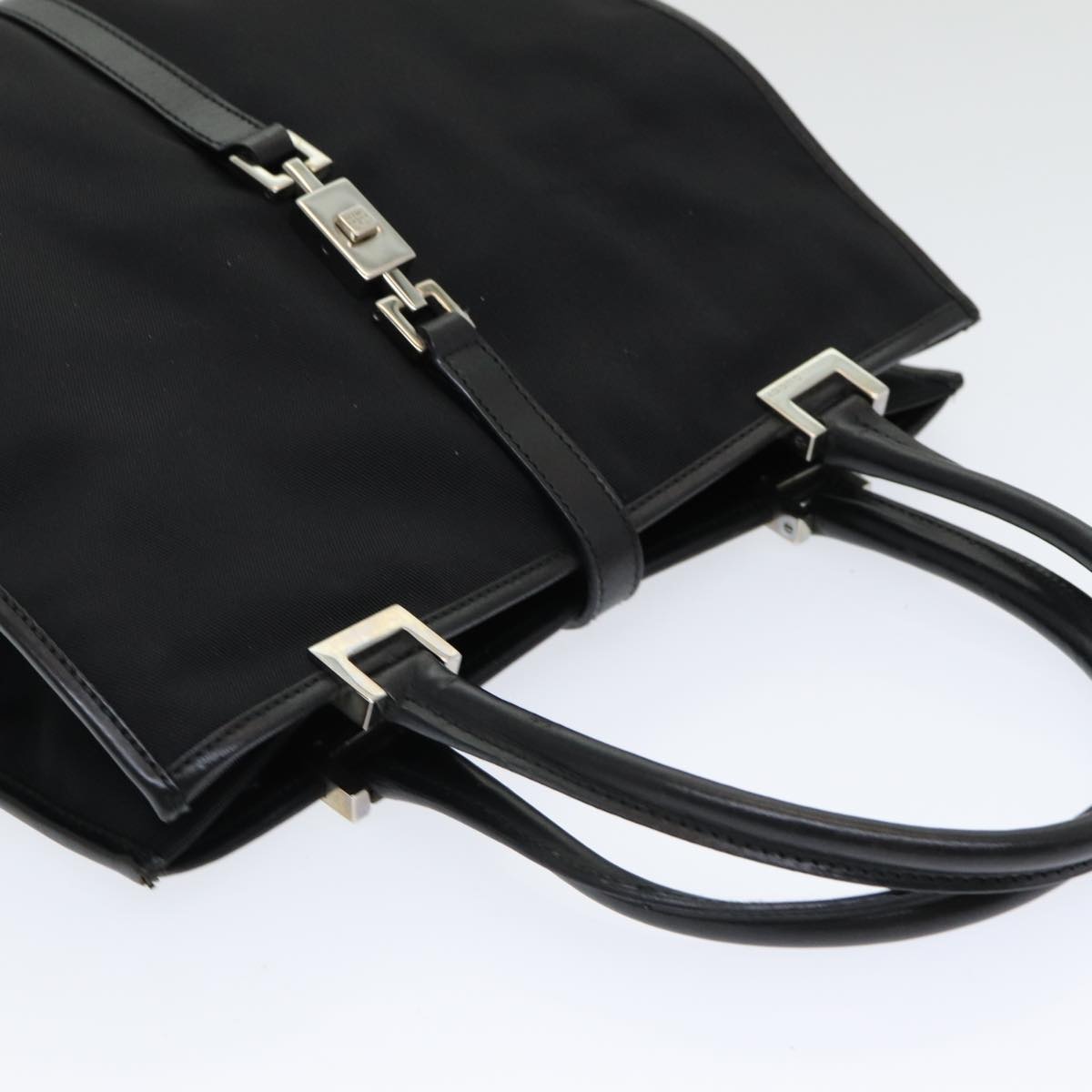 GUCCI Jackie Hand Bag Nylon Black 002 002 - 6