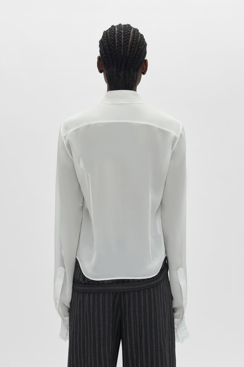 Nare Slim Fit Ruffle Shirt 3