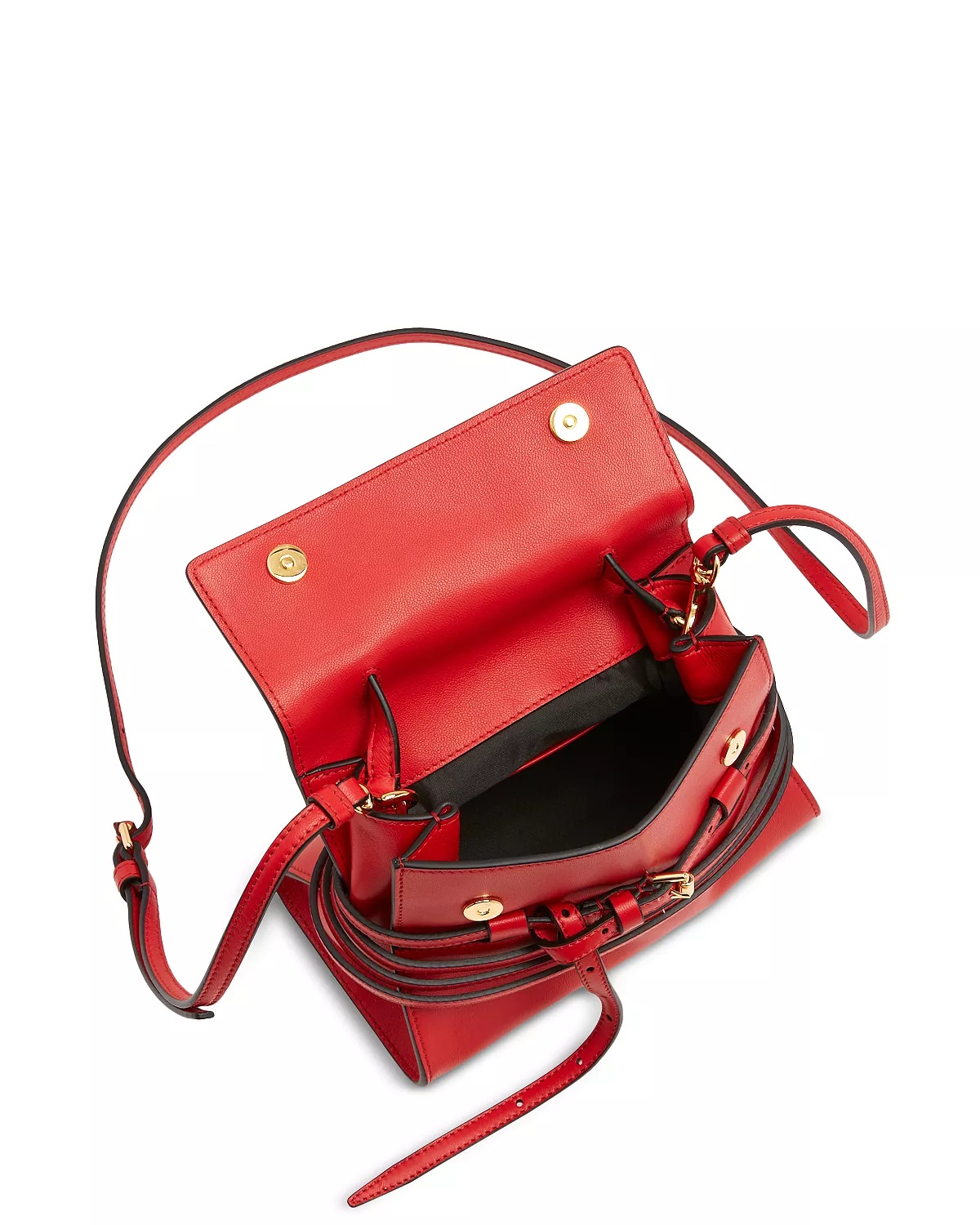 Tie Me Small Leather Crossbody Bag - 3