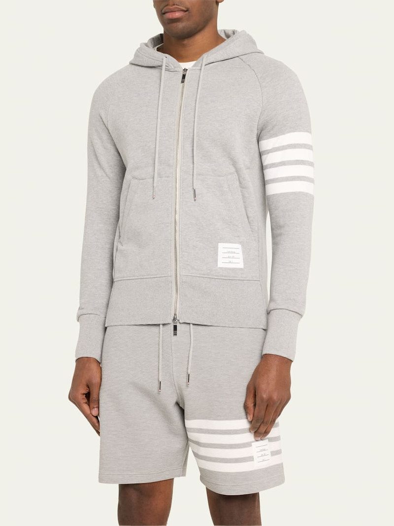 Thom Browne Four-Stripe Hoodie Sweatshirt outlook