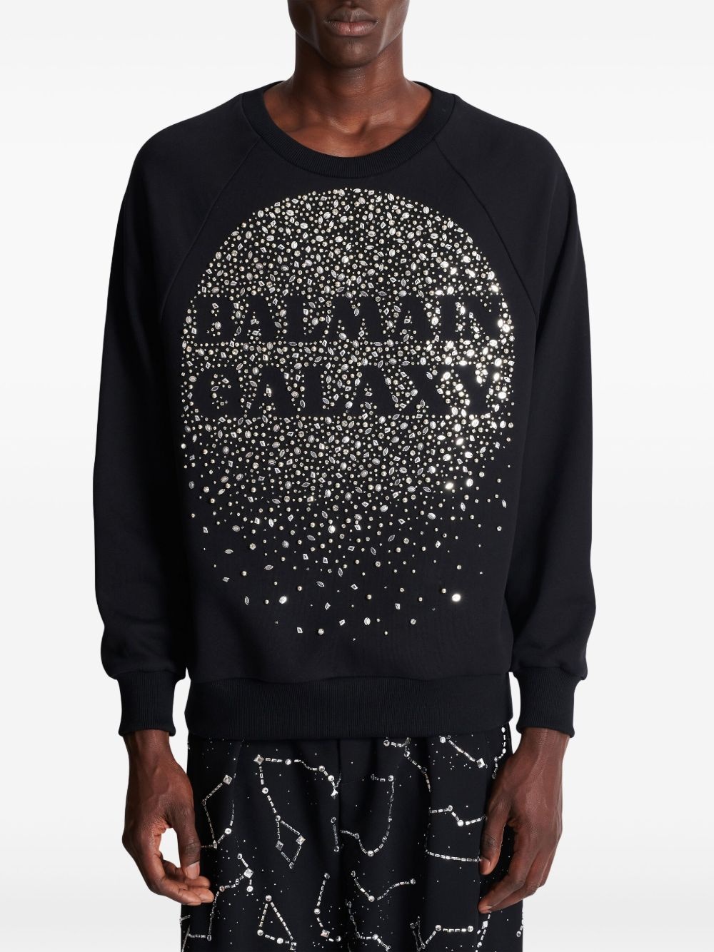 Galaxy embroidered sweatshirt - 6